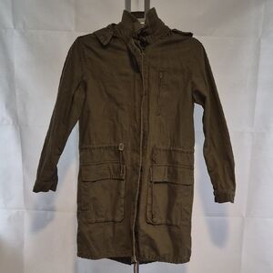 Forever 21 Olive Green Utiliyu Jacket